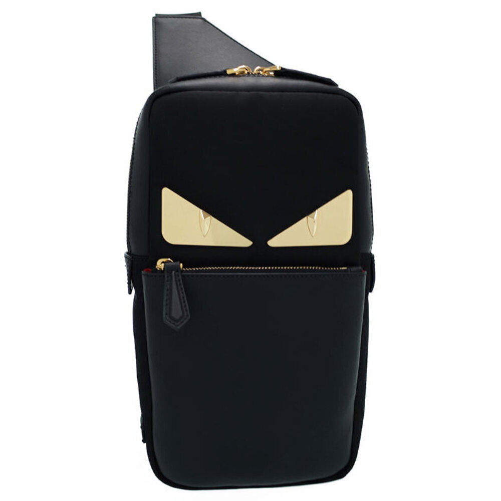 Fendi Bag Bugs Monster Eyes Sling Bag Black